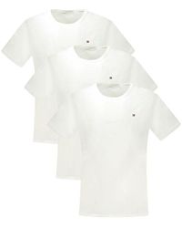 Tommy Hilfiger - Bianco Cotton Men T - Lyst