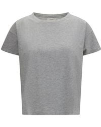 Loulou de Saison - Gray Cotton T - Lyst