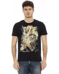 TRUSSARDI ACTION - Black Cotton Men T - Lyst