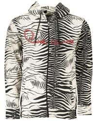Roberto Cavalli - Cotton Hooded Sweater - Lyst