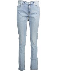 GANT - Slim Fit Organic Cotton Light Jeans - Lyst