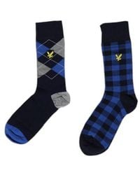 Lyle & Scott - Blue Cotton Underwear - Lyst