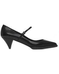 Prada - Leather Pumps - Lyst