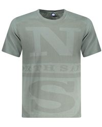 North Sails - Green Cotton Men T - Lyst