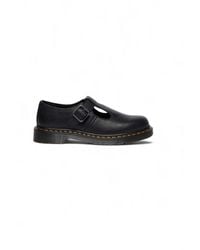 Dr. Martens - Black Leather Platform Pumps - Lyst