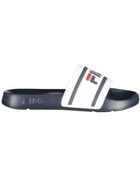 Fila - Blue Polyurethane Men's Slipper - Lyst