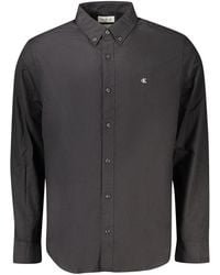 Calvin Klein - Cotton Shirt - Lyst