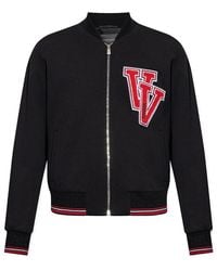 Versace - Patch Bomber Jacket - Lyst