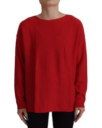 Dolce & Gabbana - Elegant Wool Blend Knit Sweater - Lyst