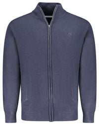 North Sails - Blue Acrylic Men Cardigan - Lyst