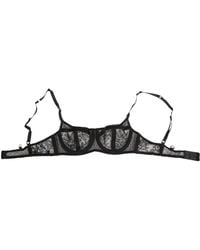 Dolce & Gabbana - Floral Lace Sheer Underwire Bra Underwear Polyamide (Nylon) Clothing - Lyst