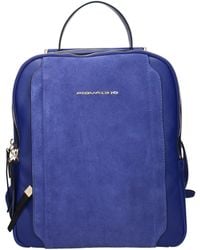 Piquadro - Leather Backpacks - Lyst
