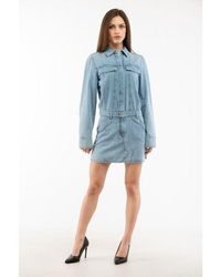 Moschino - Multicolor Cotton Casual Dress - Lyst