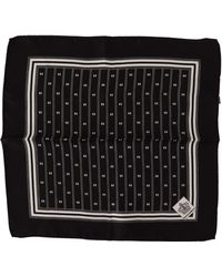 Dolce & Gabbana - Elegant Silk Pocket Square Handkerchief - Lyst