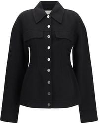 Max Mara - Black Wool Oves Aries Coat - Lyst