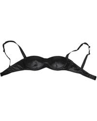 Dolce & Gabbana - Silk Satin Wireless Lingerie Bra Underwear Clothing - Lyst