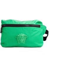 Versace - Small Bright Nylon Matte Medusa Belt Bag Waist Fanny Pack Purse - Lyst