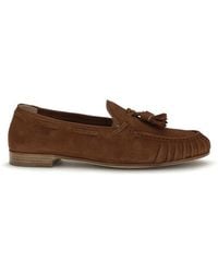 Fratelli Rossetti - Brown Calf Leather Bos Taurus Slip - Lyst