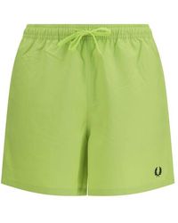 Fred Perry - Bicolor Recycled Polyester Shorts - Lyst