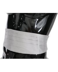 Dolce & Gabbana - Waist Belt Silk Cummerbund - Lyst