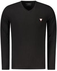 Guess - Black Cotton T - Lyst