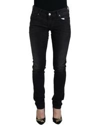 Acht - Chic Low Waist Straight Leg Jeans - Lyst