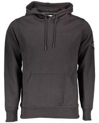 Calvin Klein - Black Cotton Men Sweater - Lyst