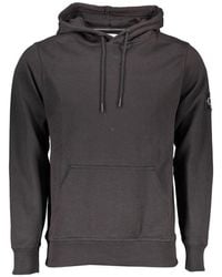 Calvin Klein - Black Cotton Men Sweater - Lyst