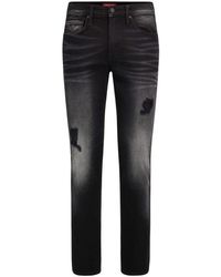 Guess - Black Cotton Jeans Denim - Lyst