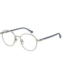 Polaroid - Silver Metal Glasses (frames) - Lyst