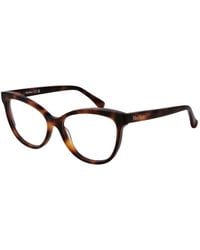 Max Mara - Elegant Rectangular Optical Frames - Lyst