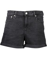 Calvin Klein - Black Cotton Jeans & Pant - Lyst