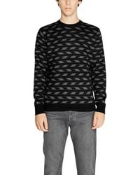 Antony Morato - Black Acrylic Sweater - Lyst