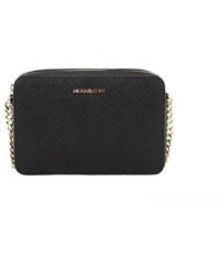 Michael Kors - Jet Set 35T8Gttc9L Leather Crossbody Bag For - Lyst