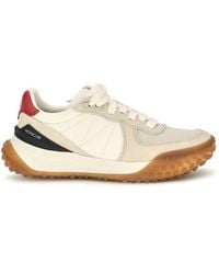Moncler - Beige Polyamide Athletic Sneakers - Lyst
