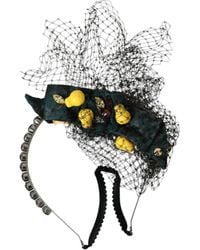 Dolce & Gabbana - Lemons Sicily Crystal Net Headband Diadem - Lyst