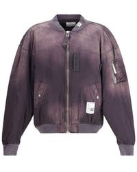Maison Mihara Yasuhiro - Black Rayon Bomber - Lyst