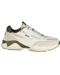 Fila - Bianco Polyester Mens Sneaker - Lyst