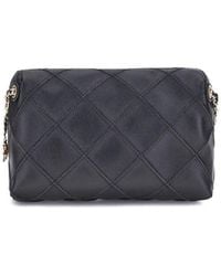 Tory Burch - Black Calf Leather Bos Taurus Shoulder Bag - Lyst