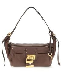 Chloé - Brown Calf Leather Bos Taurus Shoulder Bag - Lyst
