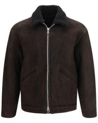 Valstar - Lamb Ovis Aries Leather Jacket - Lyst