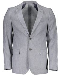 GANT - Cotton Blazer - Lyst