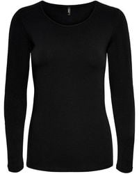 ONLY - Cotton Tops & T-Shirt - Lyst