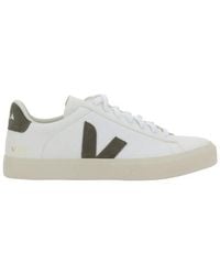 Veja - White Calf Leather Bos Taurus Low Top Sneakers - Lyst