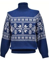 Brunello Cucinelli - Bicolor Cashmere Sweater - Lyst