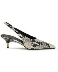 KHAITE - Multicolor Calf Leather Bos Taurus High Heel Pumps - Lyst
