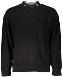 Calvin Klein - "nero Cotton Men Sweater" - Lyst
