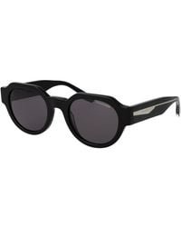 Trussardi - Black Acetate Sunglasses - Lyst