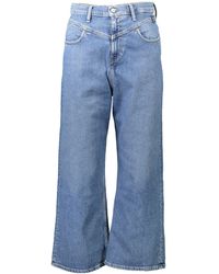 Calvin Klein - Blue Cotton Jeans & Pant - Lyst