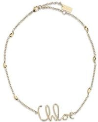 Chloé - Brass Bracelet - Lyst